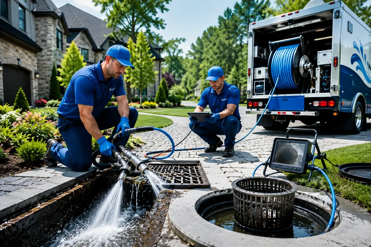Local outdoor drain cleaning professionals in Woodbury, VT