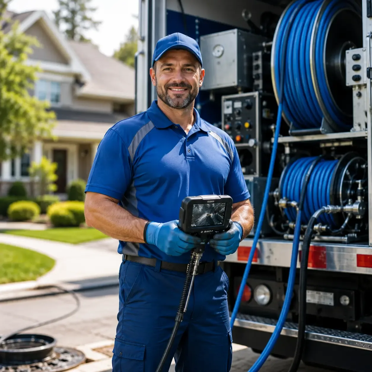 Local outdoor drain cleaning specialists in Woodbury, VT